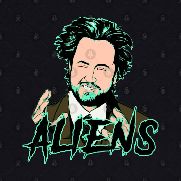 Giorgio Tsoukalos Aliens by RichyTor